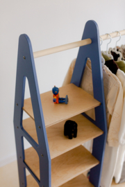 Montessori kledingrek - Blauw