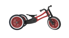 Wishbone Bike 3 in 1 zwart/ rood/ groen