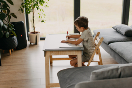 Inklapbare sensorische tafel - Grijs