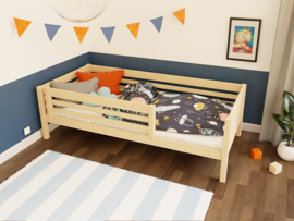 TULY Kinderbed met hekje 80 cm x 160 cm - 200 cm