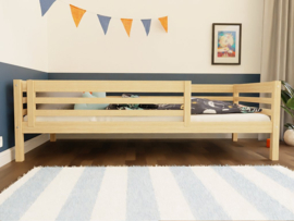 TULY Kinderbed met hekje 80 cm x 160 cm - 200 cm