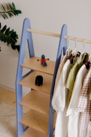 Montessori kledingrek - Blauw