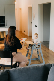 Hoge Kinderstoel Grijs