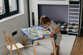 Inklapbare sensorische tafel - Blauw