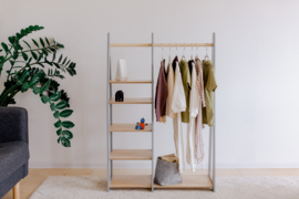 Montessori kledingrek - Grijs