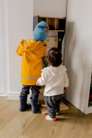 Kindervestiaire met opbergruimte - Zwart