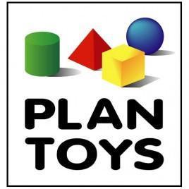 PlanToys - Trekfiguur - houten hondje