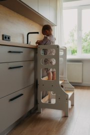 Verstelbare leertoren - wit