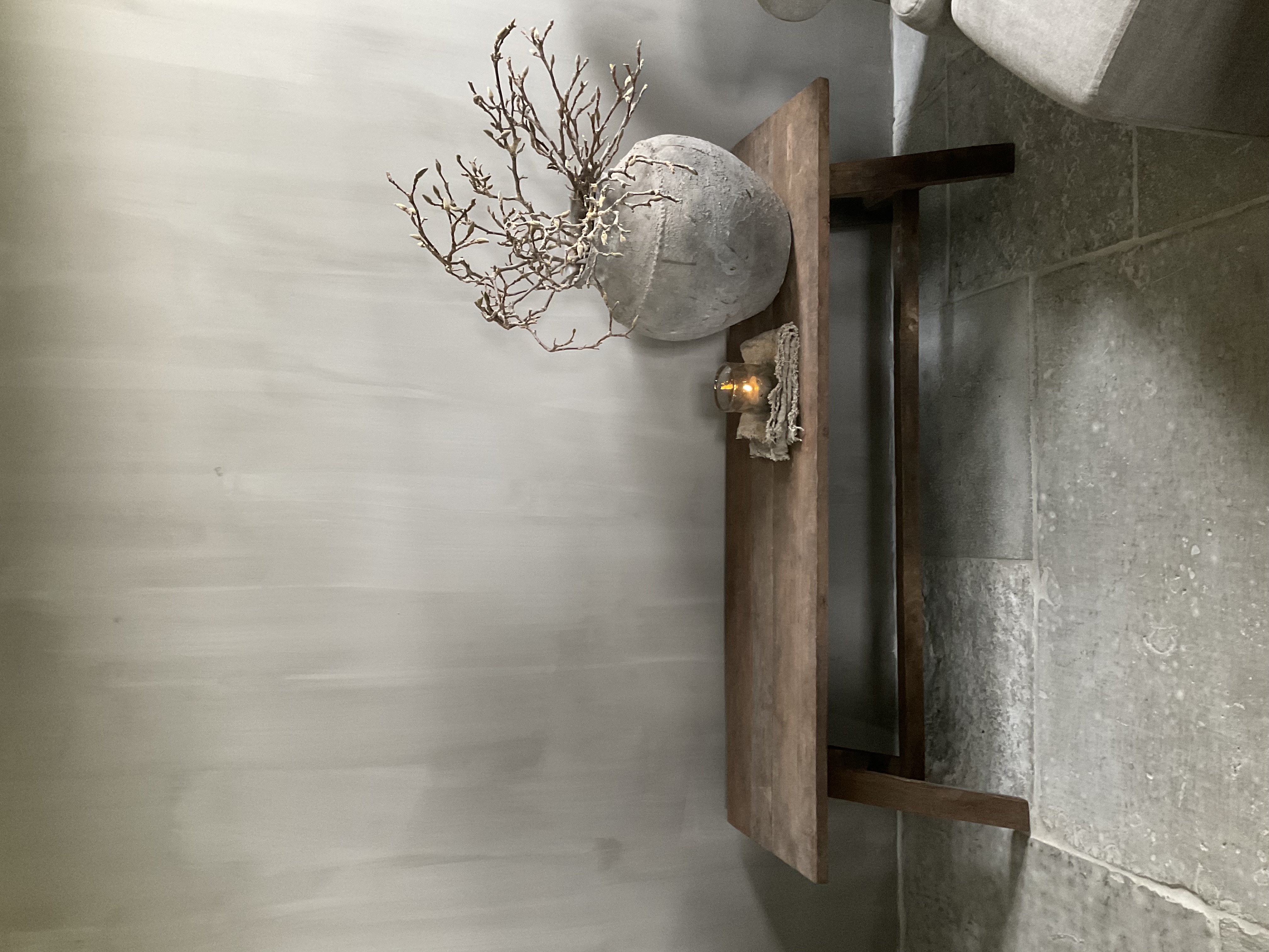 Salontafel, bankje 1.50 m x 40 cm, nr 2