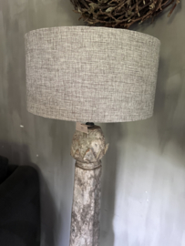 Unieke staande lamp incl kap