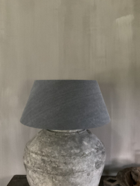 Lampenkap grijs - antraciet, 50 cm •