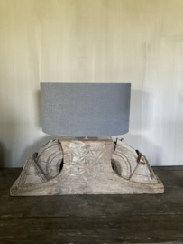 Lampenkap ovaal, elephant •