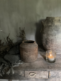 Houten pot van Aura Peeperkorn •