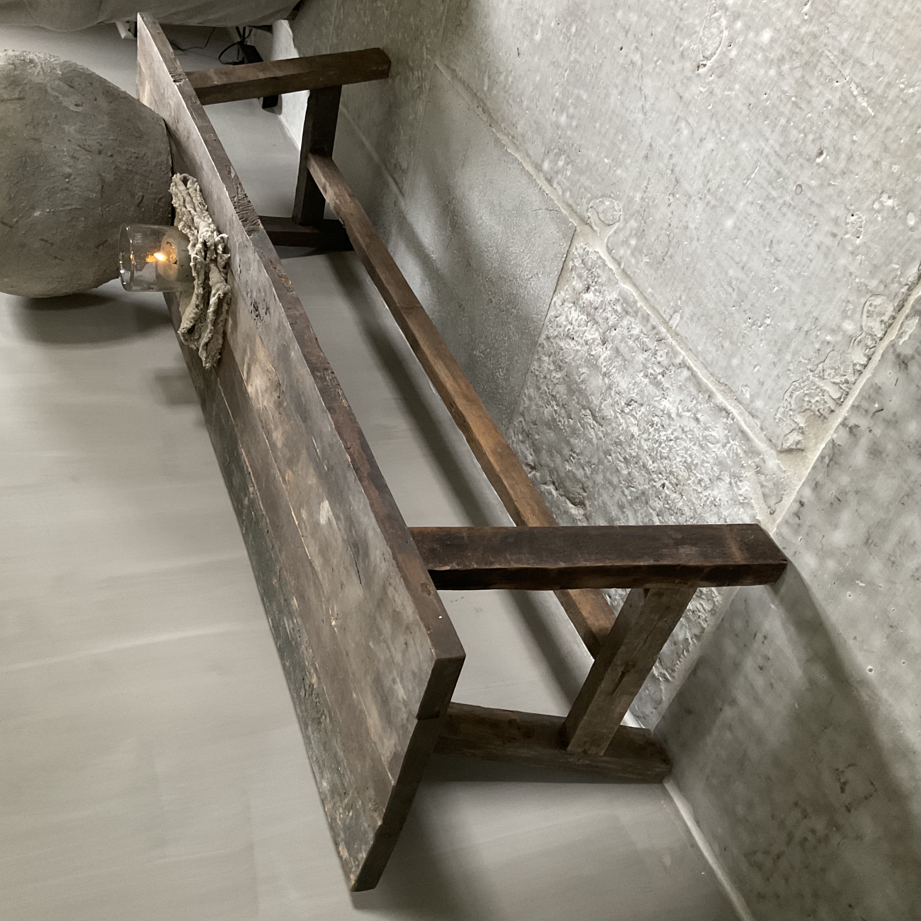 Salontafel - bankje, 1.50 m x 40 cm, nr 3