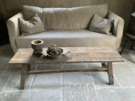 Salontafel / bankje nr 5, 1.50 m x 40 cm •