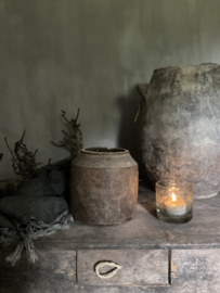 Houten pot van Aura Peeperkorn •