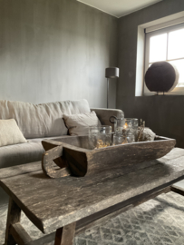 Houten bak met handvat, nr 18 •