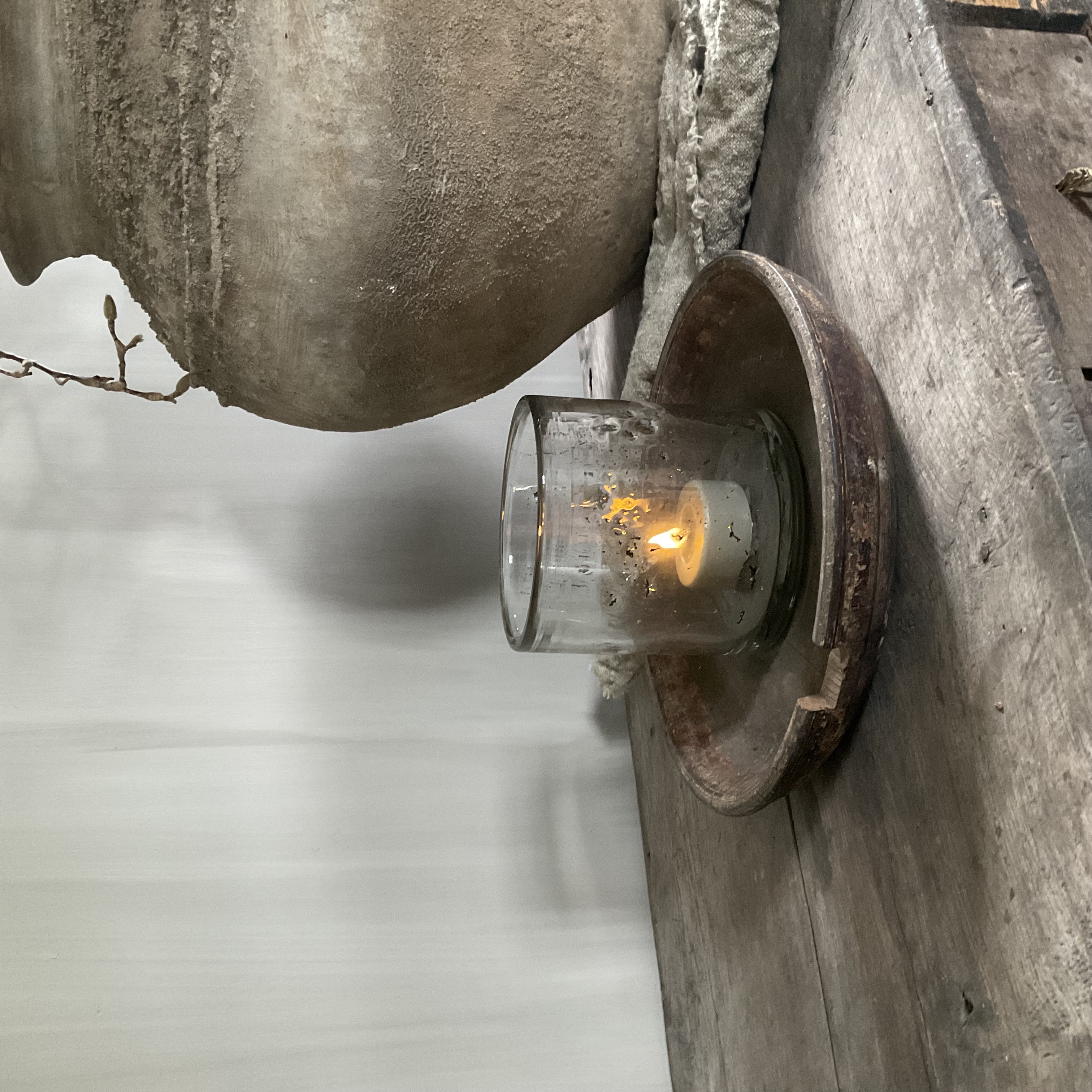 Laag houten schaal, nr 5 -