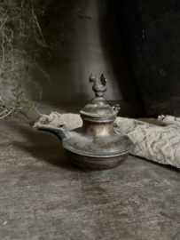 Antiek brass bruidskannetje, nr 3