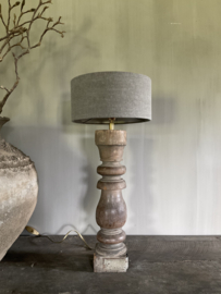 Lampenkap taupe, 25 cm •