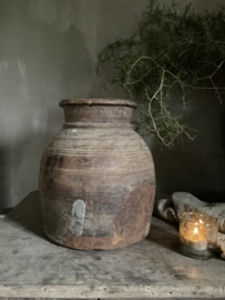 Grote houten XL kruik •