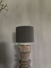 Lampenkap bever /w, 15 cm •