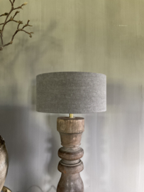 Lampenkap taupe, 25 cm •