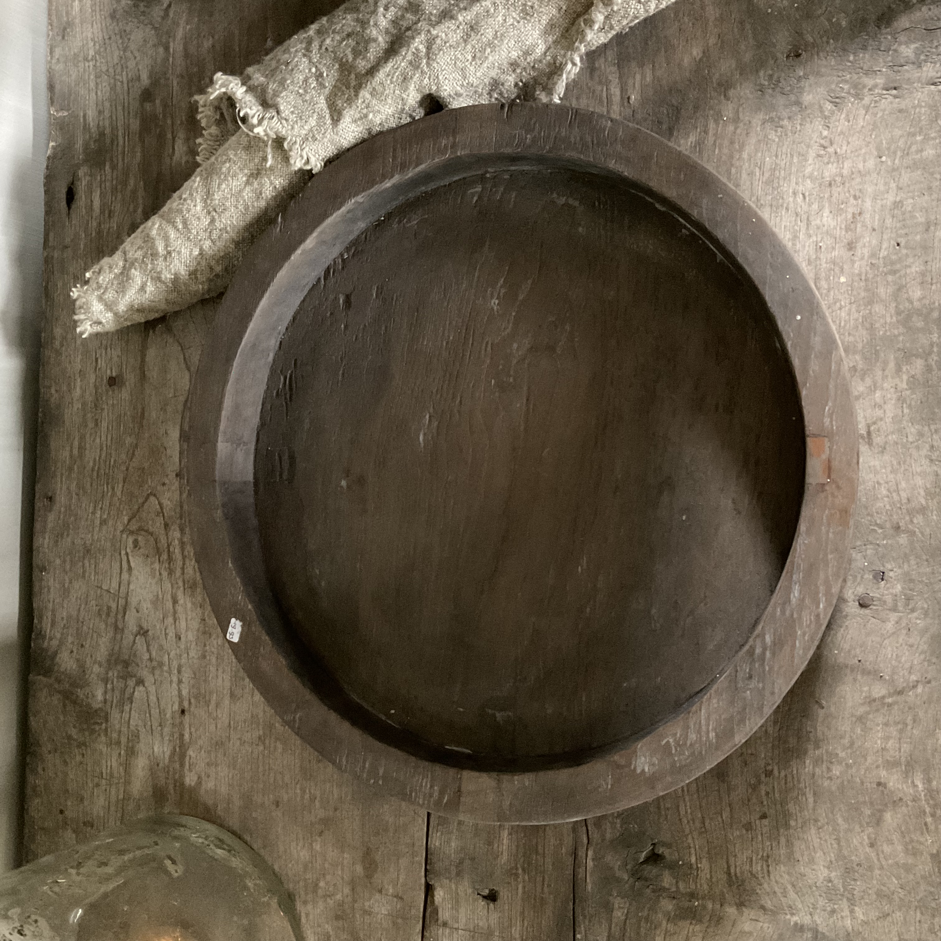 Laag houten schaal, nr 4
