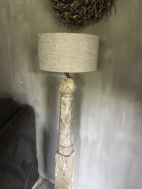 Unieke staande lamp incl kap