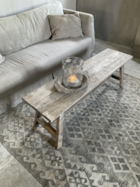 Salontafel-bankje 1.50 m x 40 cm, nr 13