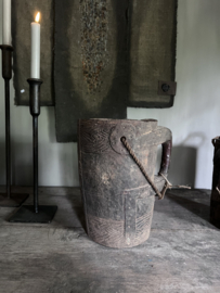 Unieke Nepalese beker met handvat, nr 4 (linksachter) •