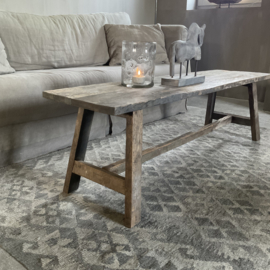 Salontafel -  bankje 1.50m x 40 cm, nr 11