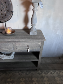 Sidetable driftwood 1 m, nr 1