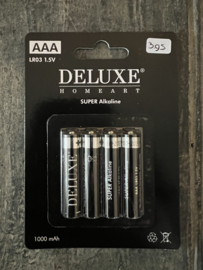 Batterien AAA, 4 Stück