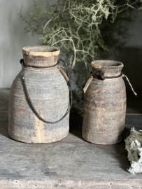 Houten kruik, m10 (linker)