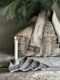Kerstschaaltje boom met kandelaar van PMR •