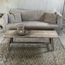 Salontafel-bankje 1.50 m x 40 cm, nr 13