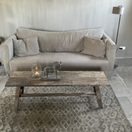 Salontafel -  bankje 1.50m x 40 cm, nr 11