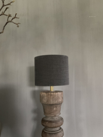 Lampenkap bever /w, 15 cm •