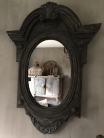 Spiegel van hout •
