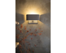 Wandlamp Bolzano van Frezolli, loodkleur .