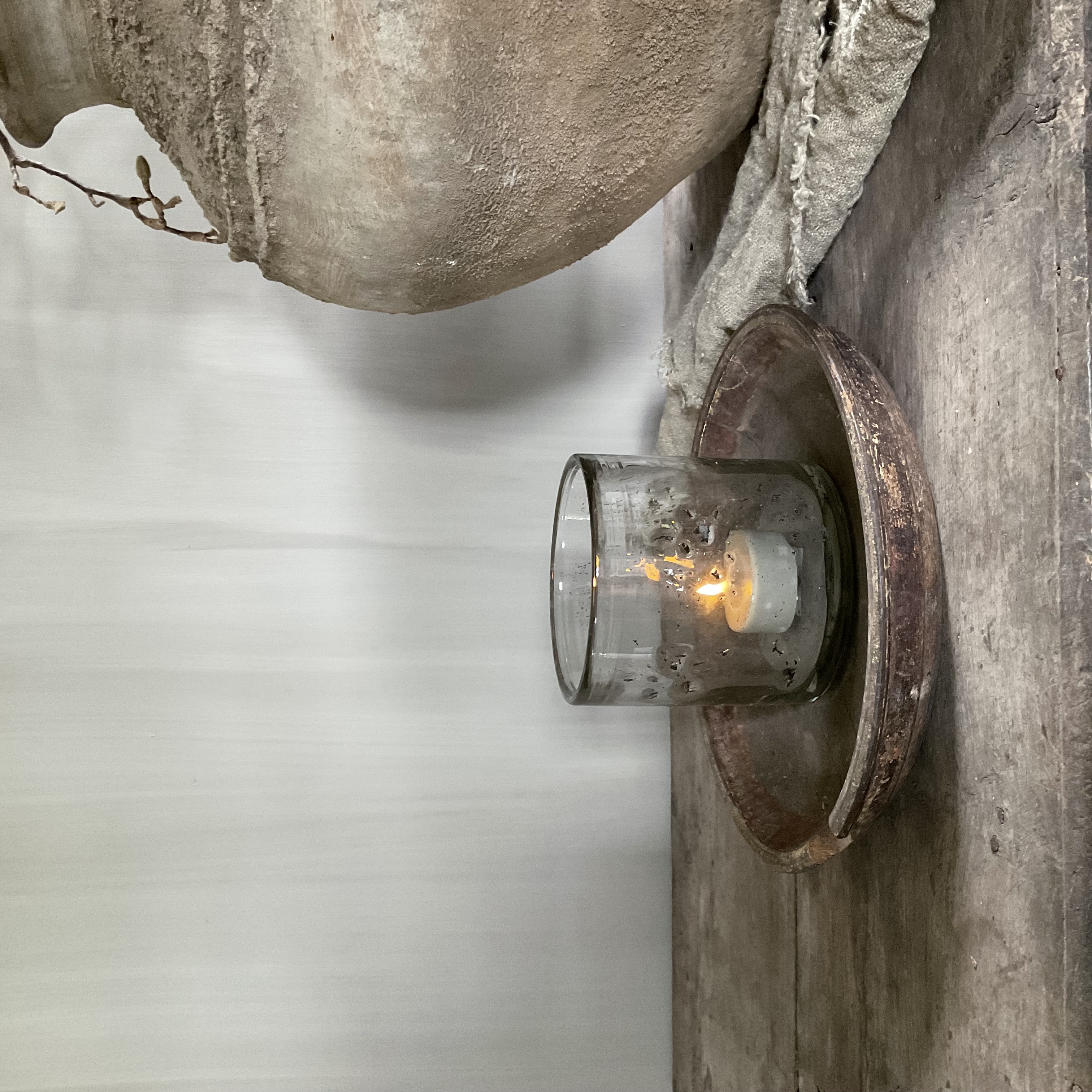 Laag houten schaal, nr 5 -