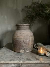 Grote houten XL kruik •