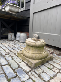 Zware betonnen poer
