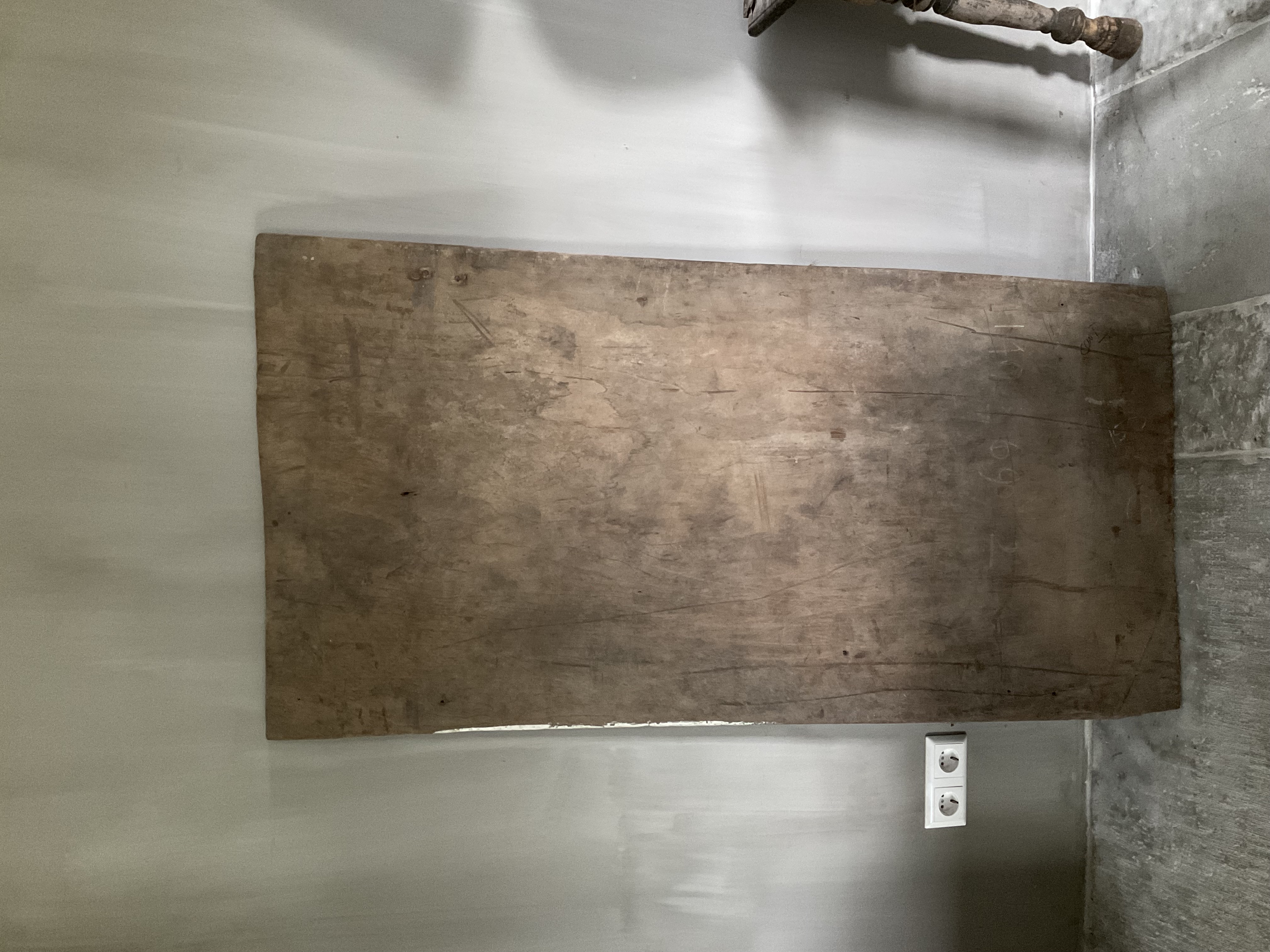 Houten tafelblad/ oud houten plaat -