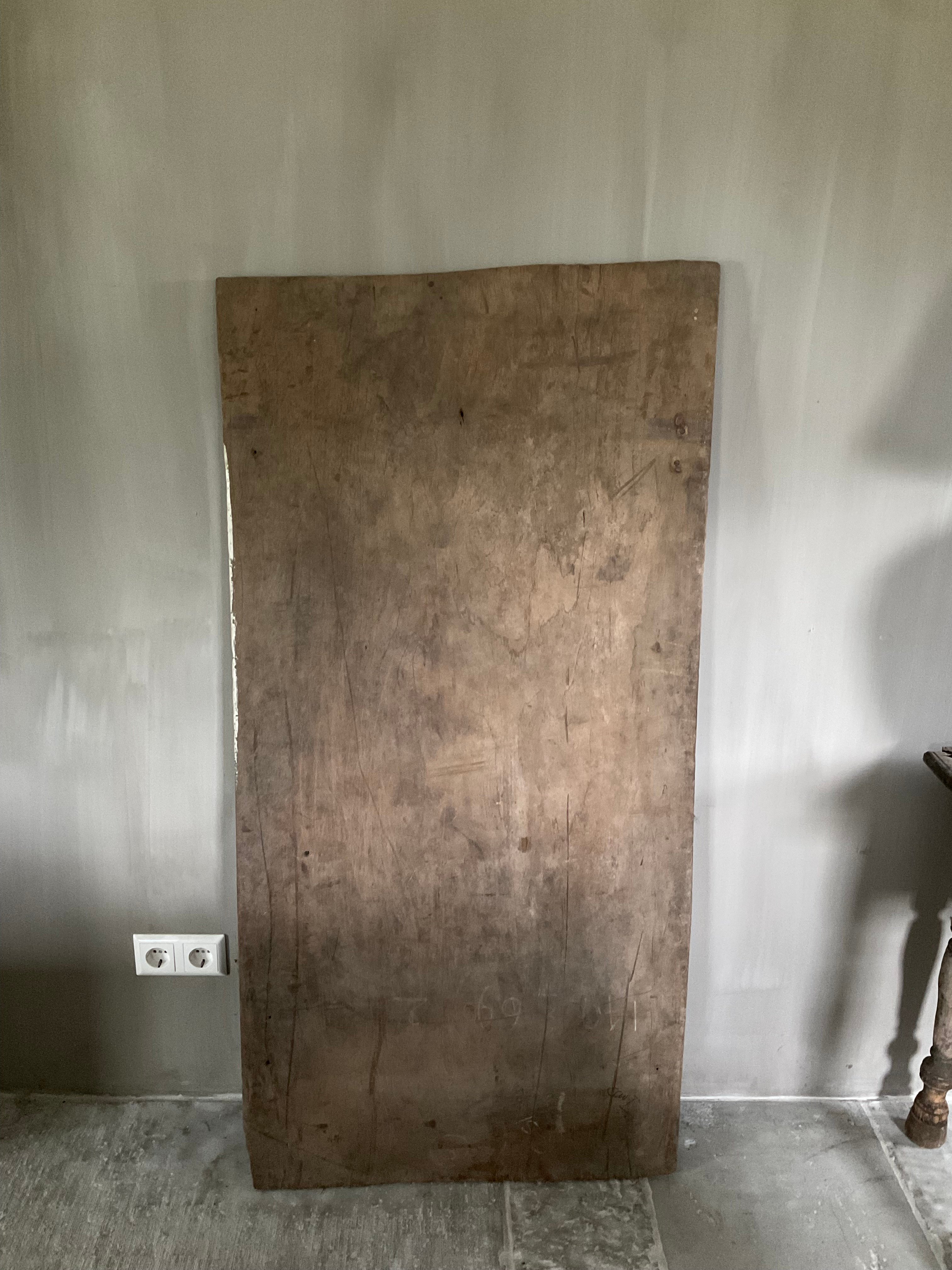 Houten tafelblad/ oud houten plaat