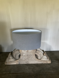 Lampenkap ovaal, elephant •
