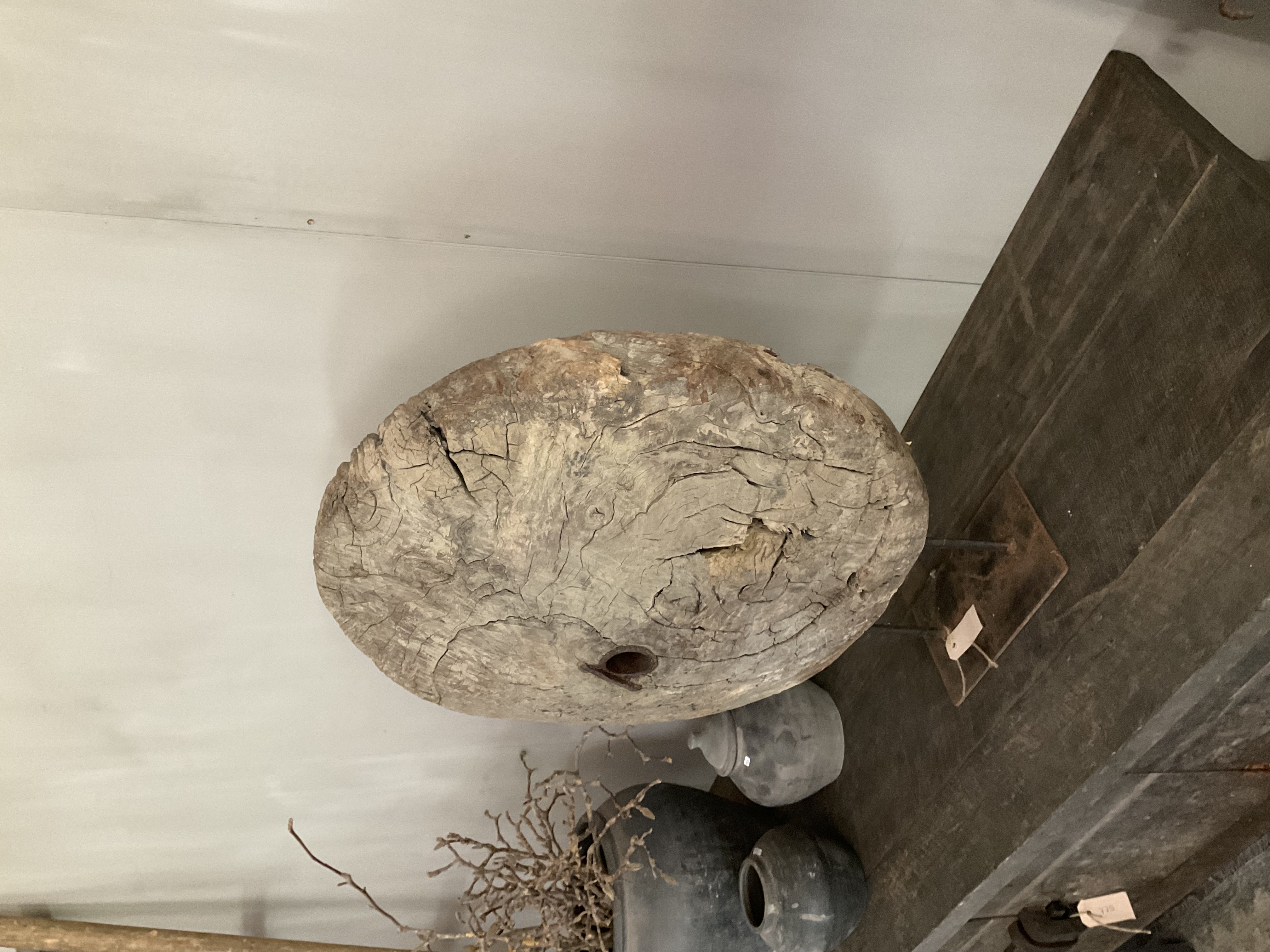 Houten wagenwiel, nr 6