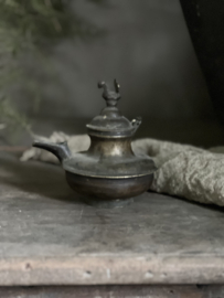 Antiek brass bruidskannetje, nr 3