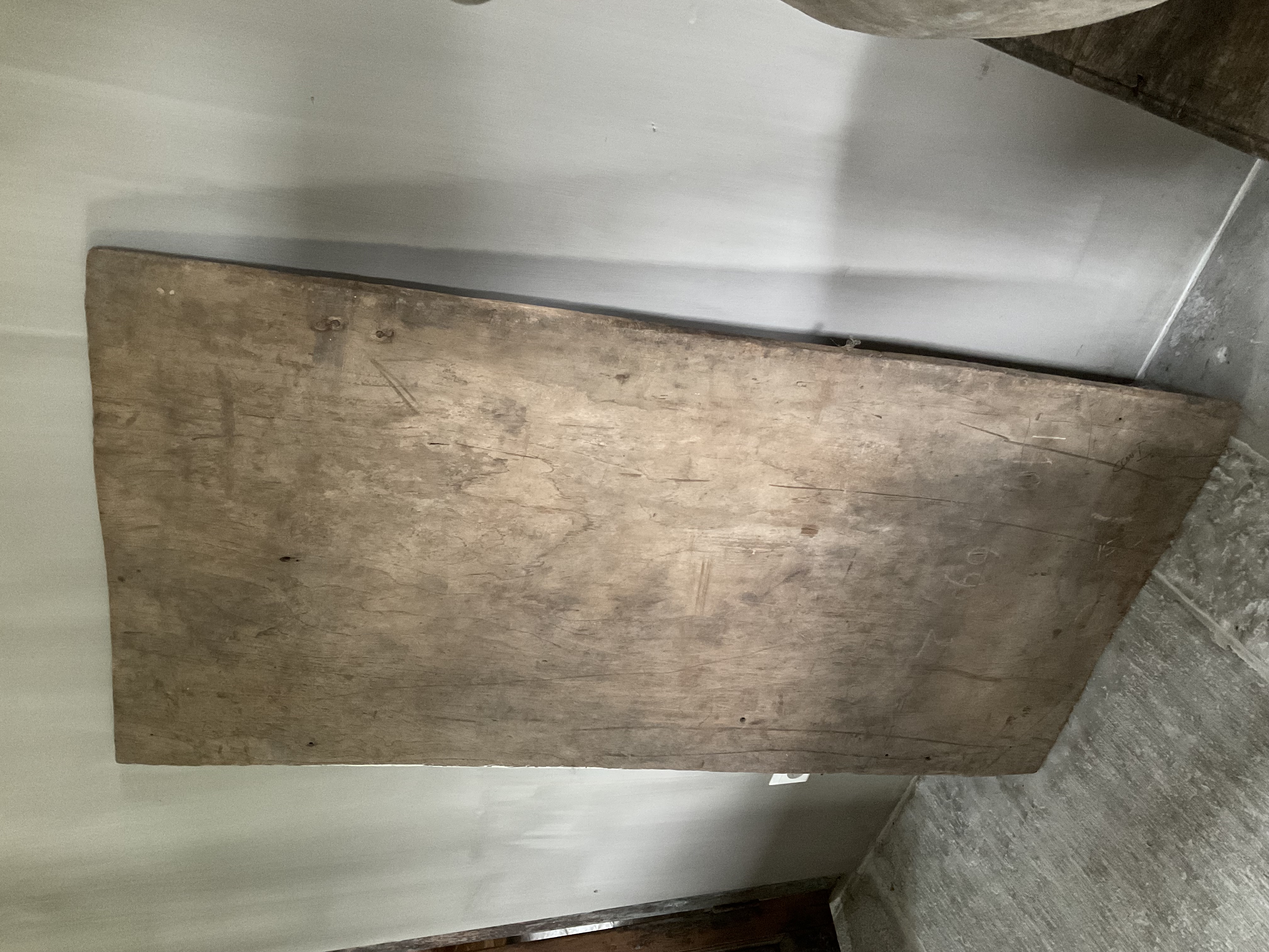 Houten tafelblad/ oud houten plaat